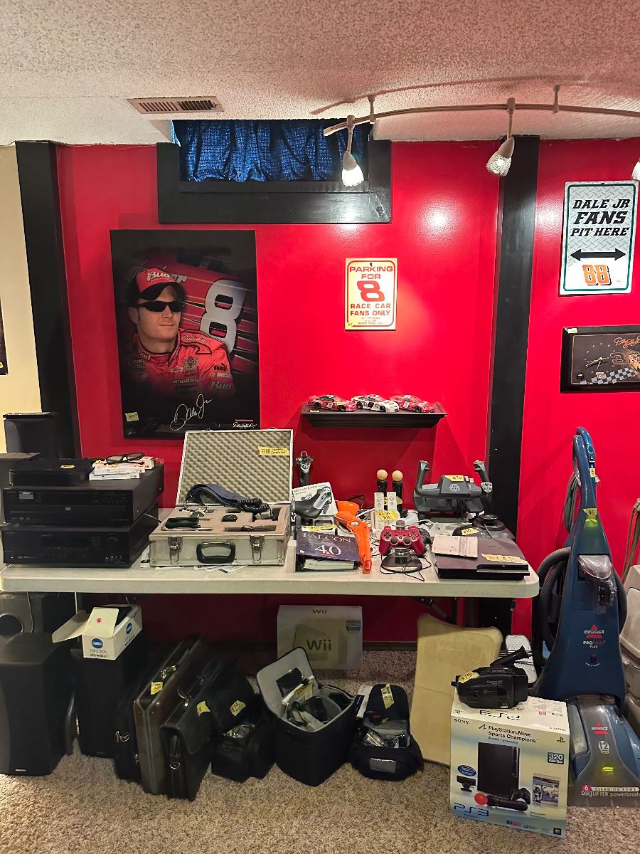 Dale Earnhardt and Jr. cameras, pc games