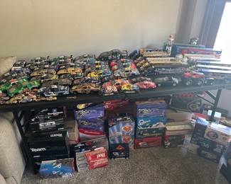 Most nascar items have boxes