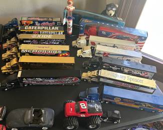 NASCAR semi trucks