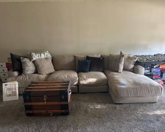 Couch and trunk