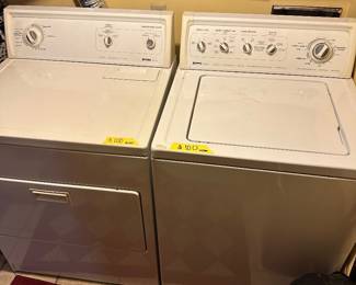 Washer and dryer