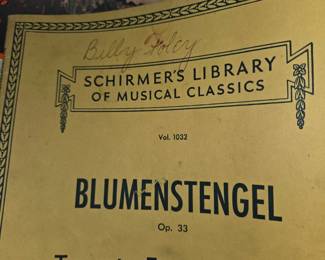 Sheet music- violin and piano