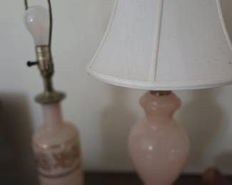 Vintage Italian Murano-Glass Blown Lamps