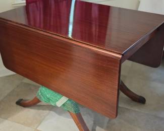 Drop leaf Dining table includes 4 chairs
