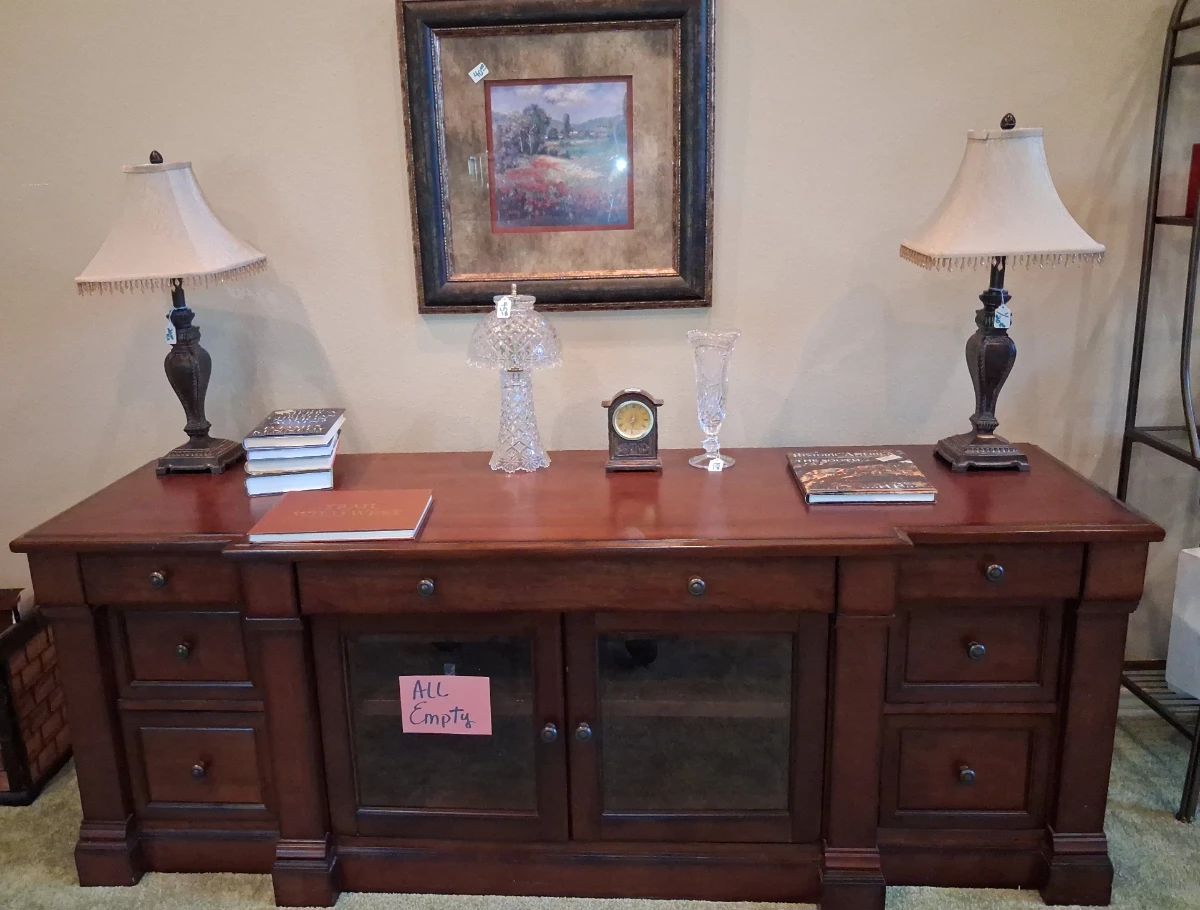 78" media center. Great Sideboard.
