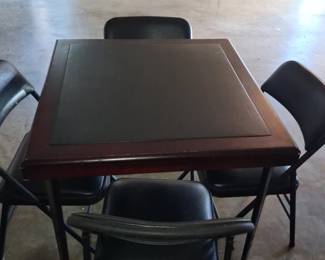Card Table/4 Chairs
