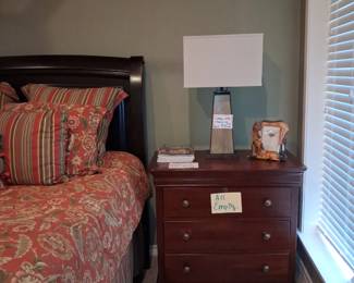 Stanley 3 Drawer Bedside Table.