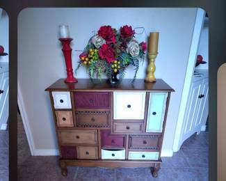 Multi color/drawer cabinet