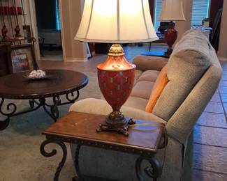 ¹ of 2 Small End Table/Lamp
