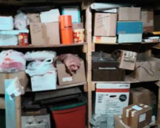 Boxes to unpack