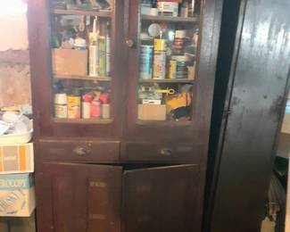 Cupboard in basement