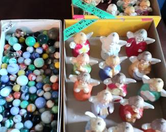 1 of 2 boxes of marble ...Goebel Angels...find your significant year