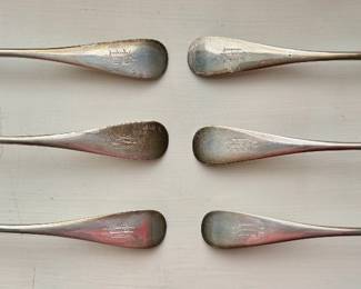 E A Hewett Sterling Spoons