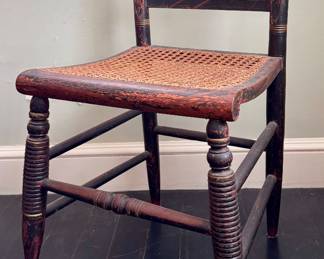 Caned Chair