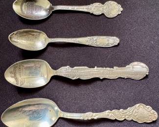 Sterling Souvenir Spoons