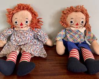 Raggedy Ann & Andy Dolls