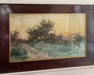 Watercolor, Signed W. Livingstone Anderson