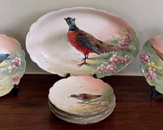 Limoges Platter & Luncheon Plates