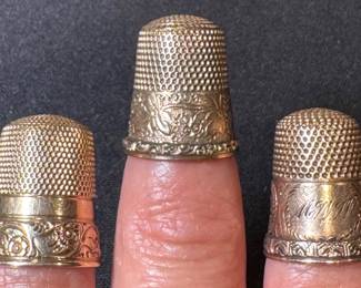 14K Thimbles