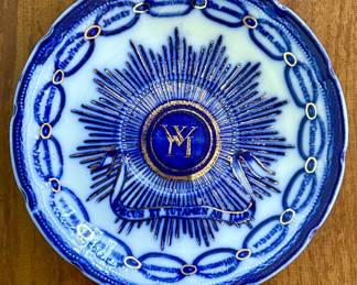 Antique Martha Washington Chain States Plate