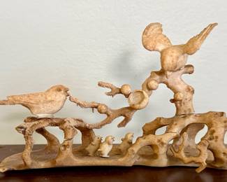 Miniature Carved Birds