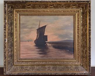 Oil on Canvas, Signed M. Fournier