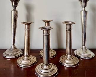 Sterling Candlesticks
