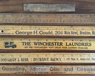 Vintage Rulers