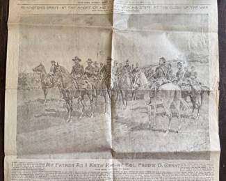 Civil War Newspaper