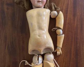 Antique German Bisque Doll