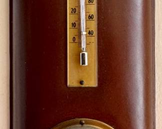 Rain Gauge & Thermometer