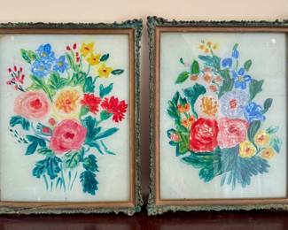 Reverse Glass Paintings