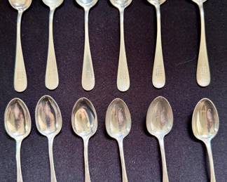 E.A. Hewett Demitasse Spoons