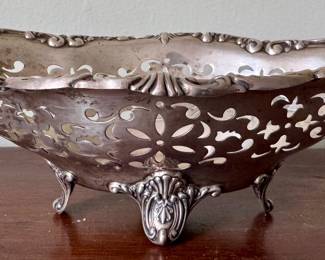 Pierced Sterling Dish