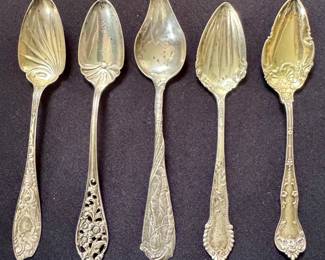 Sterling Grapefruit Spoons