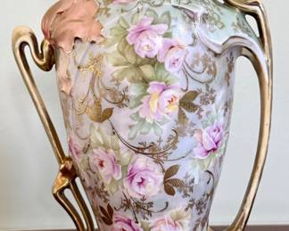Royal Vienna Antique Art Nouveau Porcelain Vase