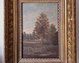 Antique Oil on Canvas