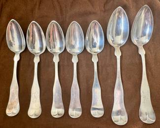 Coin Silver Spoons