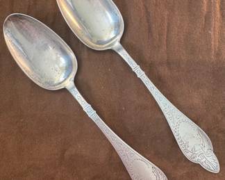 Sterling Serving Spoons