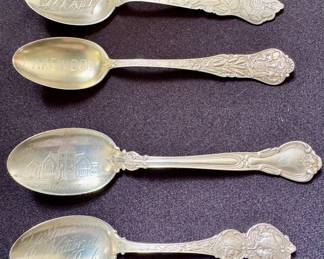 Sterling Souvenir Spoons