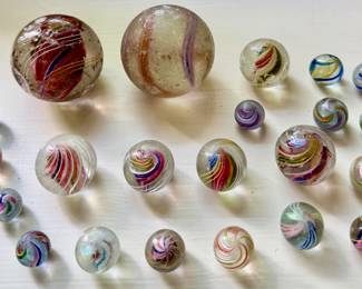 German Swirl Marbles