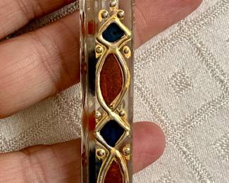 Antique Victorian Glass Vial "Tear Catcher"