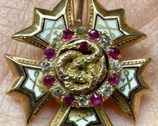 Sigma Nu Fraternity Pendant