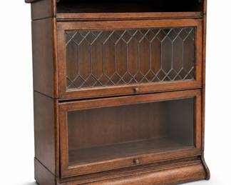 2-Course Barrister Bookcase bid #34