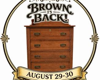 Antique Oak 5-Drawer Desser with Gallery bid #8
