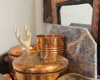 Antlers and ruby red crystal go hand in hand