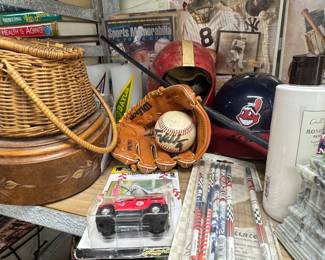 Sports memorabilia, cars and cards