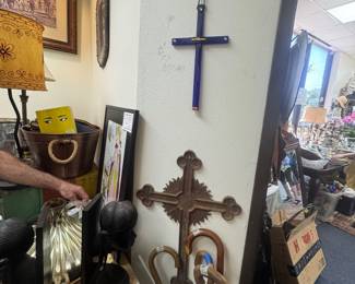 Crosses and canes everywhere