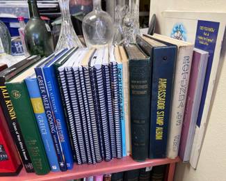 Cook books, 100s of paper backs