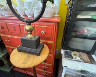 About a dozen occasional tables